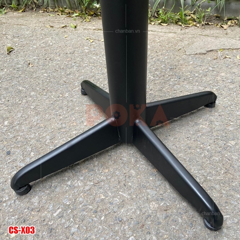 Chân bàn trụ sắt chữ thập CS-X03 Chân bàn trụ sắt chữ thập CS-X03