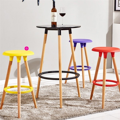 Ghế bar 3 chân gỗ Ghế bar 3 chân gỗ