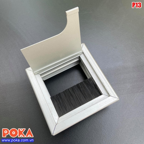Nắp điện nhôm bàn văn phòng P13 Nắp điện nhôm bàn văn phòng P13