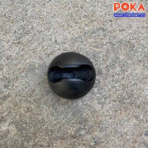 Núm đệm cao su chân sắt Hairpin