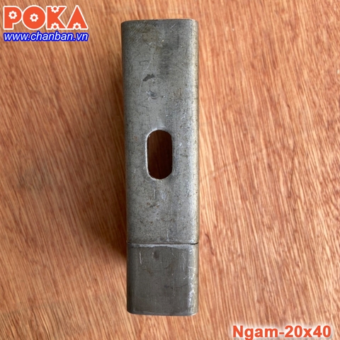 Ngàm âm dương răng cưa sắt hộp 20x40 Ngàm âm dương răng cưa sắt hộp 20x40