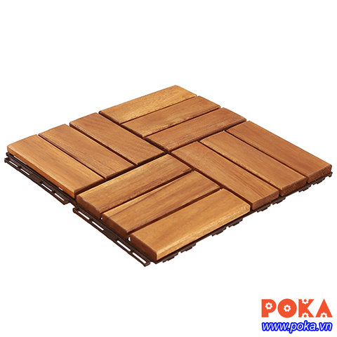 Vỉ gỗ ngoài trời Fansipan 30x30cm Vỉ gỗ ngoài trời Fansipan 30x30cm