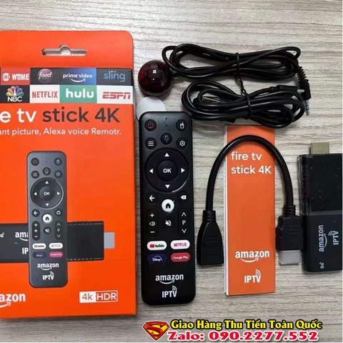 Android Tivi Box - Amazon Fire TV Stick 4K ( có Youtube , Netflix , lướt web )