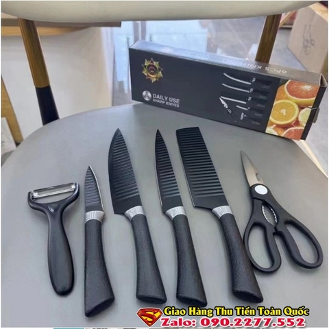 Bộ dao h bếp 6 món SHARP KNIFE ( Fullbox )
