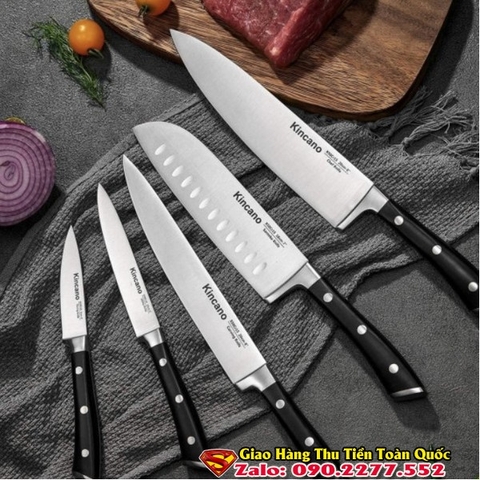 Bộ dao làm bếp 15 món hãng KINCANO - hàng Amazon Mỹ