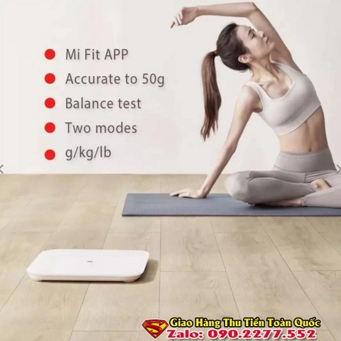 Cân điện tử thông minh Xiaomi Mi Smart Digital Weight Scale/2 (BẢN QUỐC TẾ Dìgiworld phân phối)