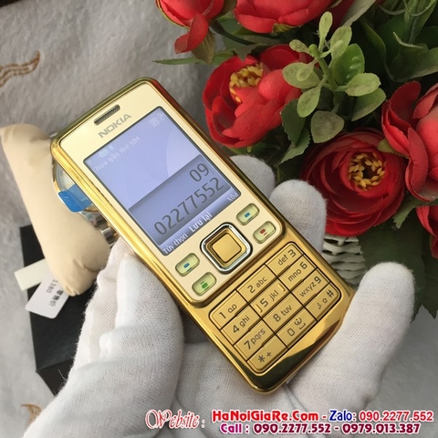 Điện Thoại Cũ Giá Rẻ Nokia 6300 Màu Gold Chính Hãng