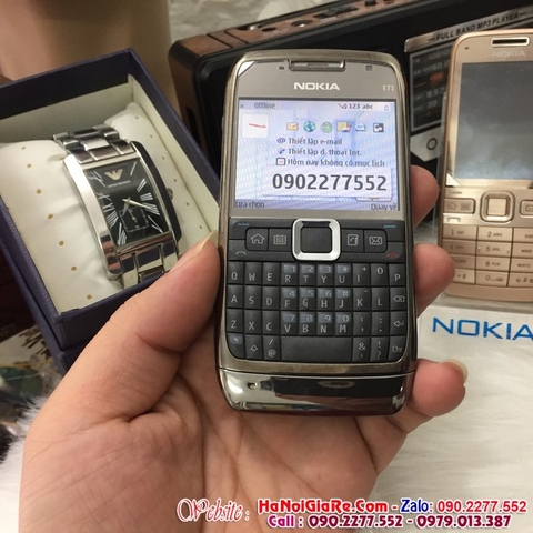 Điện Thoại Cũ Giá Rẻ Nokia E71 Màu Xám Chính Hãng
