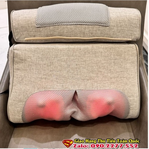 Gối massage công thái học Hi5 Cervical Massage Pillow R8/CR168 ( Hàng Amazon Mỹ )