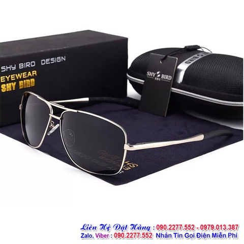 Kính Mắt Nam Polarized Mắt Vuông 02