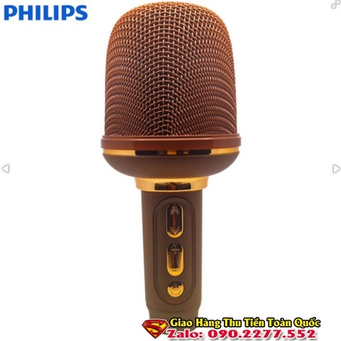 Mic hát Karaoke kèm loa di động chính hãng PHILIPS DLM3018U ( có TWS & kết nối loa trên xe hơi )