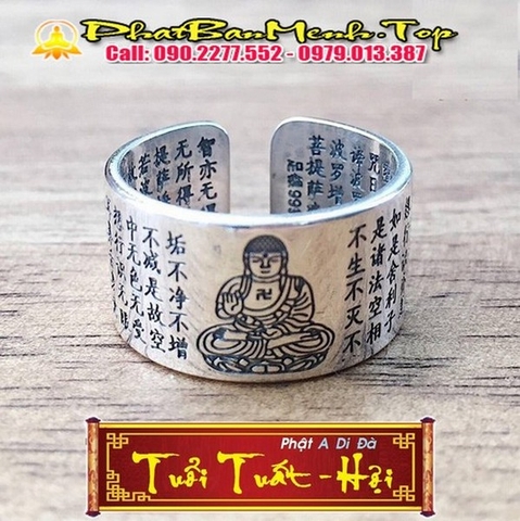 Nhẫn Phong Thủy Tuổi Đinh Hợi 2007 ( Feng Shui Rings ) Tăng Tài Lộc Tránh Xui