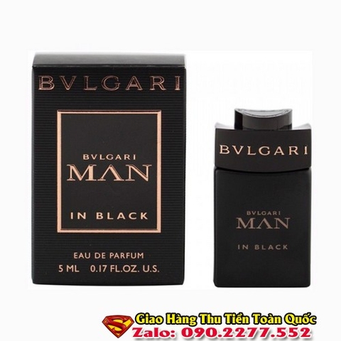 Nước hoa Nam Bvlgari Man In Black mini 5ml  ( Chính Hãng )