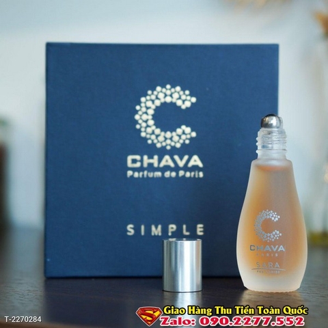 Nước Hoa Mini Simple Sara 12ml Phong Cách Lăn - Chava