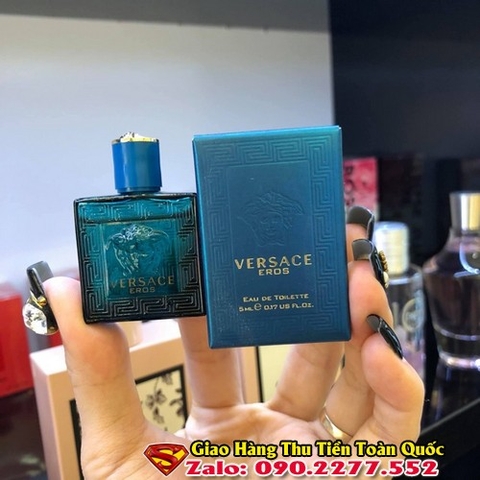 Nước Hoa Nam Versace Eros Man EDT 5ml Chính Hãng