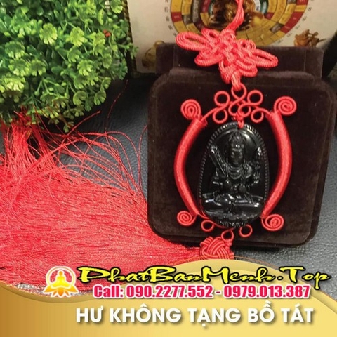 Phật Bản Mệnh Treo Xe Ô Tô ( Phật Bản Mệnh Tuổi Sửu, Tuổi Dần Đá Obisidian )