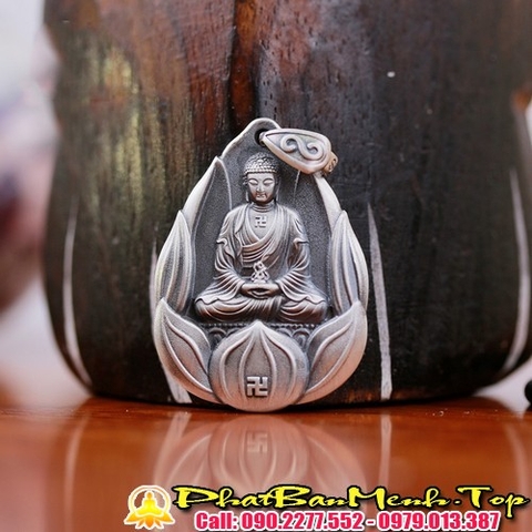 Phật Bản Mệnh Tuổi Mùi - Tuổi Thân Bạc Thái S999 Cao Cấp
