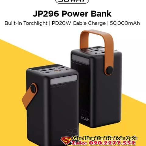 Pin sạc dự phòng 50.000 mAh sạc nhanh PD22.5W JOWAY JP-296