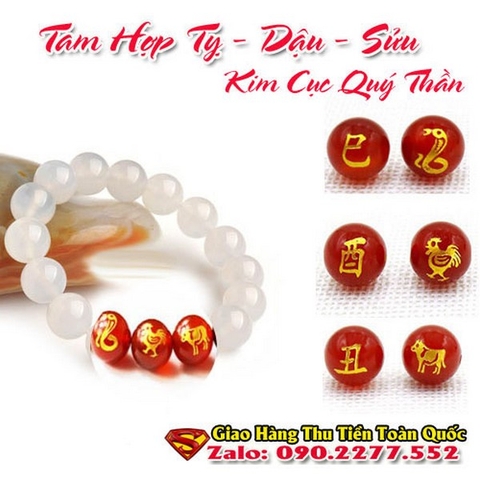 Vòng Tay Phong Thủy Hợp Tuổi Ất Dậu 2005  và 1945 ( Mệnh Tuyến Trung Thủy )