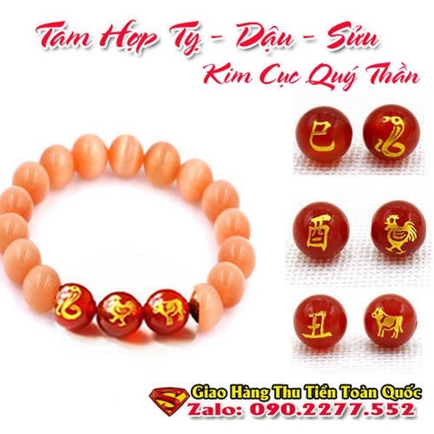 Vòng Tay Phong Thủy Hợp Tuổi Kỷ Sửu 2009 ( Mệnh Tích Lịch Hỏa )