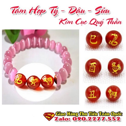 Vòng Tay Phong Thủy Hợp Tuổi Kỷ Sửu 2009 ( Mệnh Tích Lịch Hỏa )