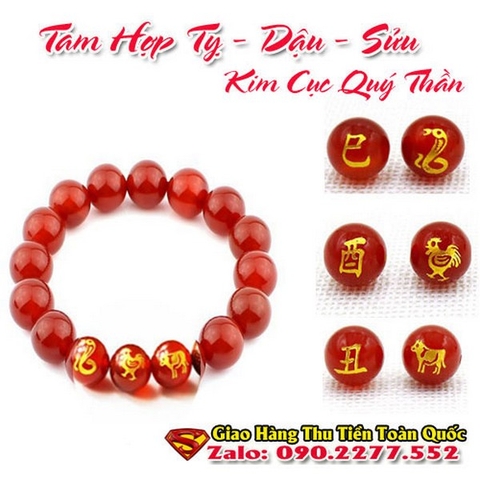 Vòng Tay Phong Thủy Hợp Tuổi Tân Tỵ 2001 ( Mệnh Bạch Lạp Kim )