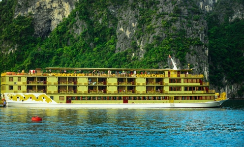 TOUR DU LỊCH DU THUYỀN GOLDEN CRUISES 5 SAO 3 NGÀY 2 ĐÊM