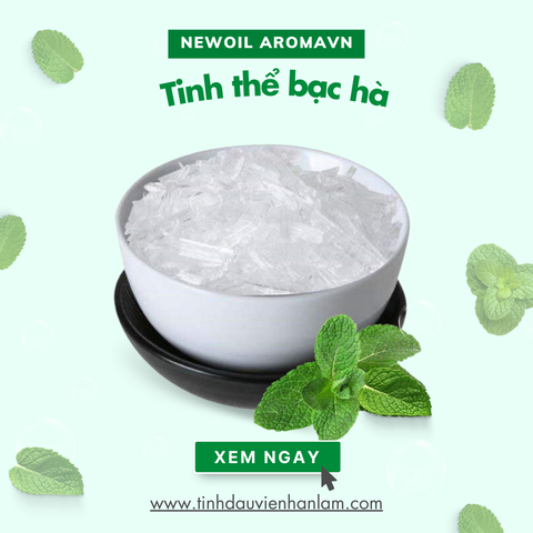 Tinh thể bạc hà - Menthol Crytal