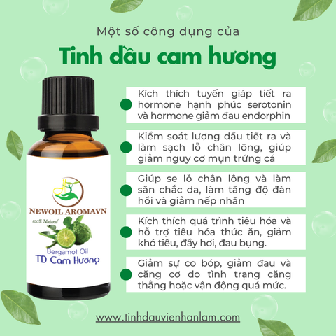 Tinh dầu Cam Hương nguyên chất Newoil Aromavn