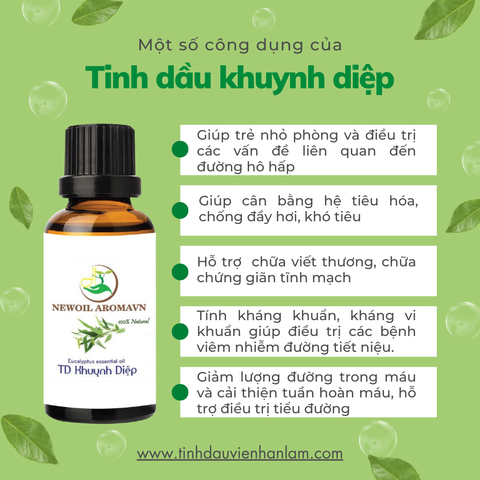 Tinh dầu Khuynh Diệp nguyên chất Newoil Aromavn