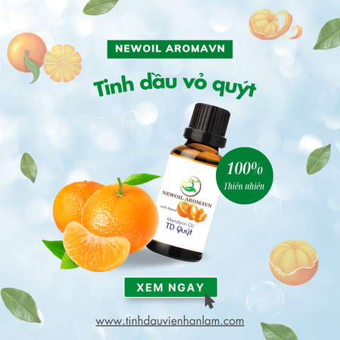 Tinh dầu quýt nguyên chất Newoil Aromavn