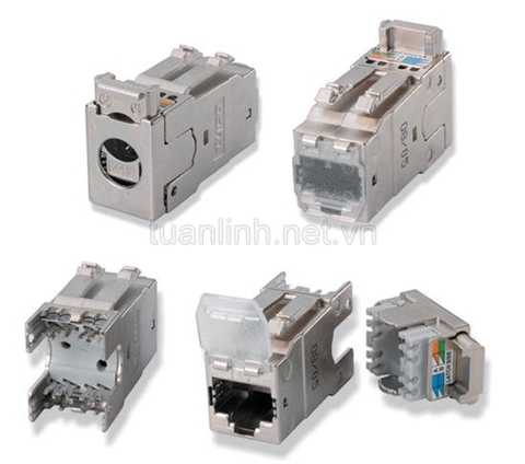 Nhân mạng chống nhiễu AMP CAT6A Modular Jack