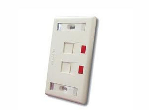 Ổ cắm điện thoại Outlet COMMSCOPE, 2 cổng RJ11