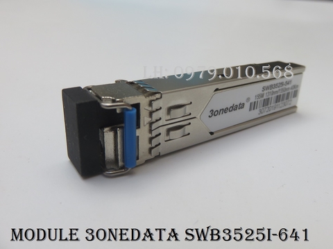 Module quang SFP công nghiệp 155Mb/s, single-mode, 60km 3Onedata SWB3525I-641