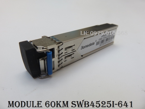 Module quang SFP công nghiệp 155Mb/s, single-mode, 60km 3Onedata SWB4525I-641