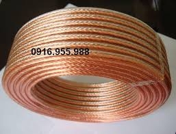 Dây loa tín hiệu âm thanh 2x0,75 mm2 HELIN ( 80m/ cuộn)