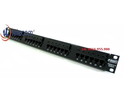 Patch panel 24 port CAT6 COMMSCOPE