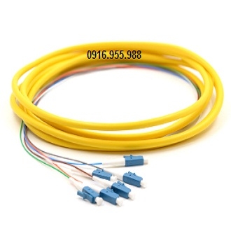 DÂY NỐI QUANG - 6 MÀU, LC/UPC, SM PIGTAIL