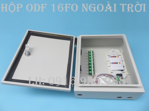 Hộp phối quang ODF 16 core, 16fo ngoài trời (outdoor)