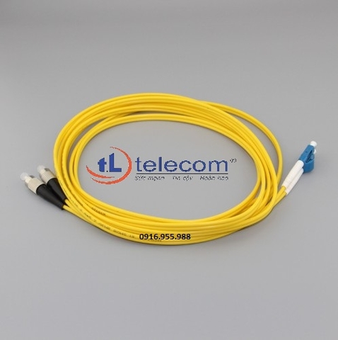 Dây nhảy quang FC - LC Singlemode TL Telecom Duplex 5 mét