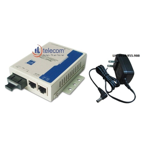 Bộ chuyển đổi quang điện 3ONEDATA Model1200 - 2 cổng RJ45 10/100