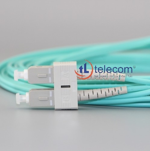 Dây nhảy quang SC SC Multimode OM3 TLTelecom Duplex 3 mét