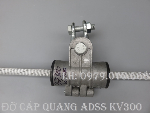 Bộ treo cáp, chuỗi đỡ cáp ADSS( KV 300m)