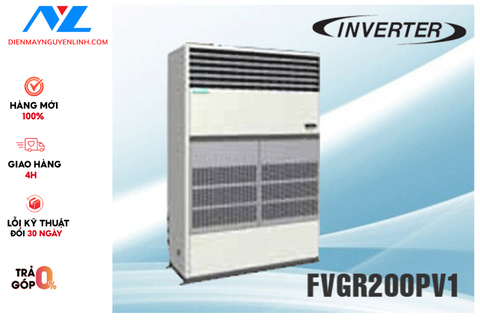 Điều hòa tủ đứng Daikin Packaged inverter 100.000BTU FVGR250PV1