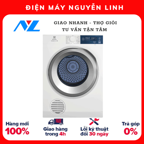 Máy sấy thông hơi Electrolux 8.5 kg EDS854J3WB