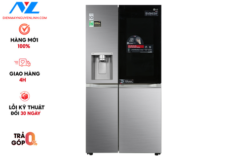 Tủ lạnh LG Inverter 635L SBS 4 cánh InstaView Door in Door GR-X257JS