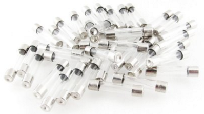 40 Pcs Quick Fast Blow 250V 2A 4A 5A 15A Glass Tube Fuses 6x30mm