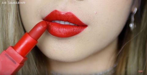 REVIEW Son 3ce Màu 214 Squeezing Luôn Cháy Hàng Trong Set Red Recipe