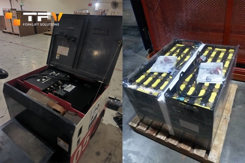 So sánh pin Lithium xe nâng và ắc quy axit chì