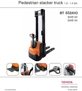 Tìm hiểu ưu điểm của dòng xe nâng BT stracker